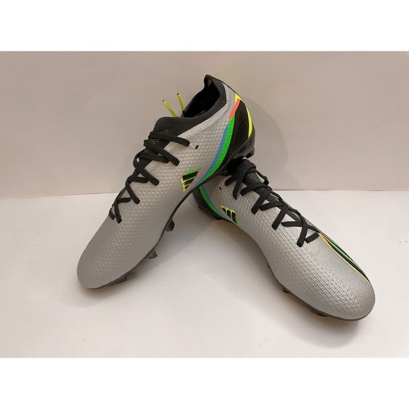 Adidas X Speedportal.2 FG Soccer Men 7.5 Women 8.5 Silver Metallic HR1725 -NEW - Picture 2 of 11